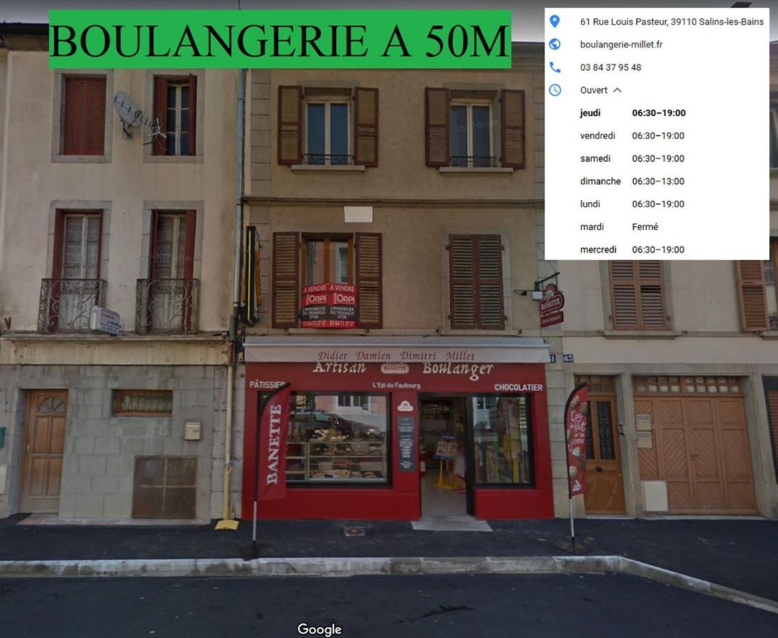 Appartement Cosy 2 Salins Les Bains Exteriör bild